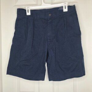 Men's Polo Ralph Lauren Classic Fit Navy Blue Shorts Size 33